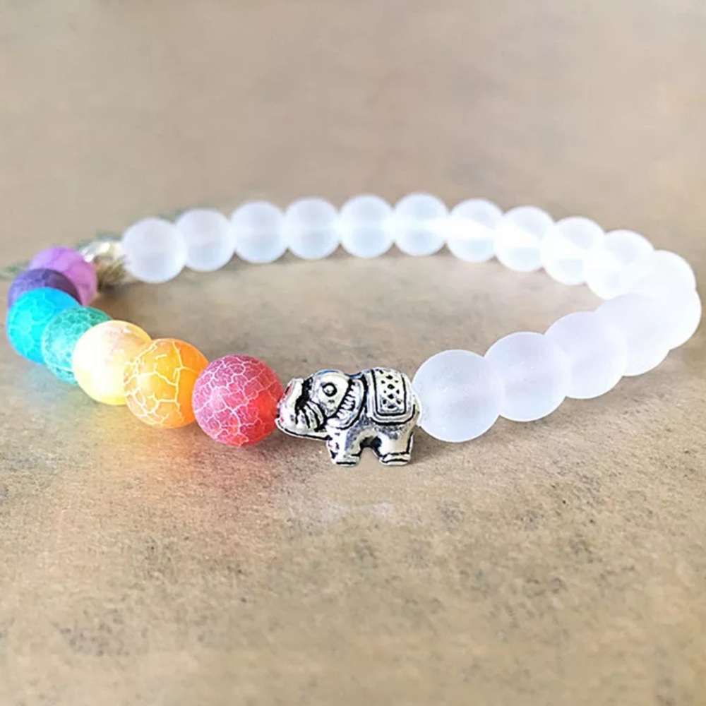 🐘 Chakra Balancing Bracelet 🧘🏽‍♀️
